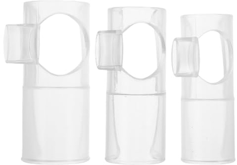 BESPORTBLE 3Pcs Flute Blowing Aid Nozzle Mouthpiece Cover for Beginners Transparent Wind Director for Flute Practice Enhanced Control and Membrane Durability
