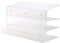 XINGLIDA Stylish Acrylic Keyboard Storage Rack Organize 3-Tier Keyboards Display Stands Plate Frame