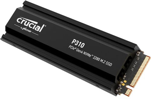 Crucial P310 4TB NVMe PCIe Gen4 x4 M.2 2280 Disque SSD interne pour jeu