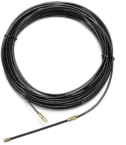 Ryanong Attache de câble, extracteur de poussée de câble, extracteur de câble 3 mm en fibre de verre, ruban de poisson de 5 à 40 m, tige de guidage de fil