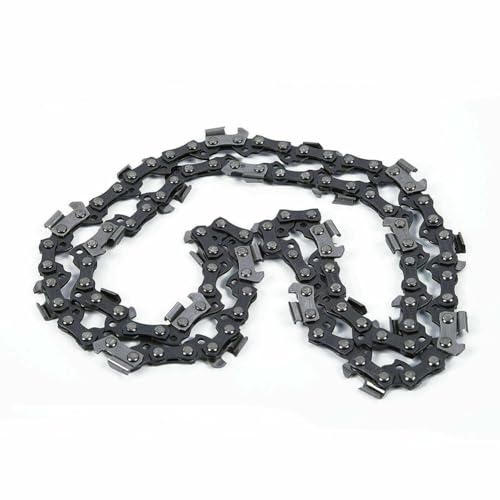 PULaif Kettensägenkette, Sägekette 8 Zoll 3/8LP 33DL 0,050 Gauge Silber for Gartengeräte Holzschneider Zubehör