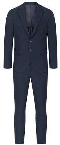 JEFF Herren JFMatthew Anzug Set 2-teilig Anzugjackett und Hose Herrenanzug | Eleganter 2 teiliger Herrenanzug mit Stretch im Regular Fit, Herrensakko, Anzughose, Businessanzug, Hochzeitsanzug für Männer