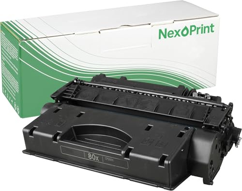 NexoPrint CF280x 80x schwarz Toner kompatibel mit HP LaserJet Pro 400 M401n MFP M425dn MFP M425dw 7500 Seiten