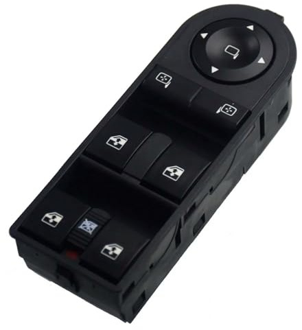 Mando Botonera Elevalunas Para Opel Para Astra H 2004-2015 Interruptor Maestro Control Elevalunas Eléctricos