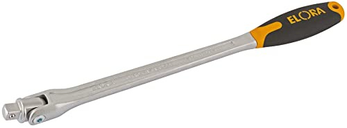 Draper 25490 Elora Flexible Handle for Socket, 1/2 Square Drive, 400mm, Blue