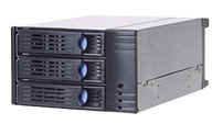 Chenbro Micom SK32303 5,25 Zoll Netzwerk-Festplatte, 5,25 Zoll, Serial ATA II, SATA II/SAS, Schwarz, 1,4 kg, 146 x 230 x 85 mm