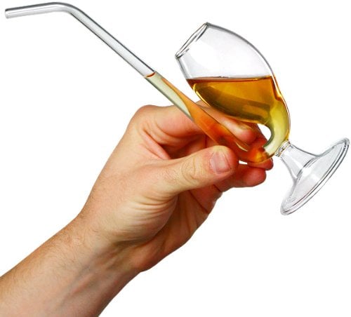 Brandy Pipe in Gift Box | Port Pipe, Port Sipper | Unique Brandy Glass for Full Flavour Appreciation