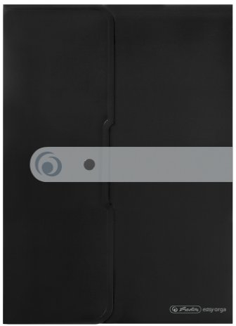 Herlitz 11206695 Dokumententasche 6er Pack PP A4 schwarz