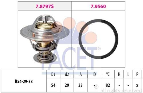 Facet 7.8797 Thermostat, Kⁿhlmittel