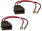 tomzz Audio 7108-000 Lautsprecheradapter (2er Set) auf DIN kompatibel mit Citroen C1 Peugeot 107 Toyota Aygo Mitsubishi ASX Space Star Outlander Pajero Armaturenbrett