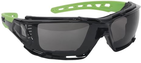 Sealey SSP69 Safety Spectacles with EVA Foam Lining - Anti-Glare Lens