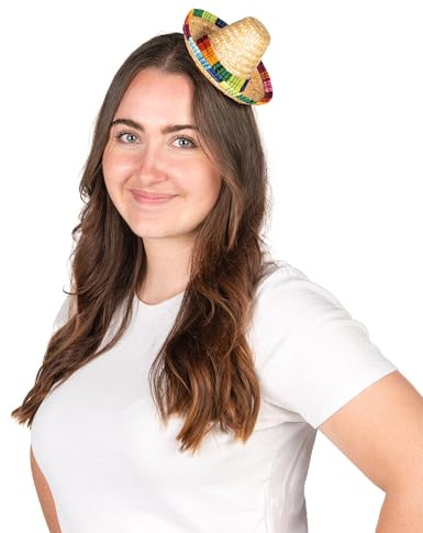 Generique - Mini-Sombrero für Erwachsene - Multicolore