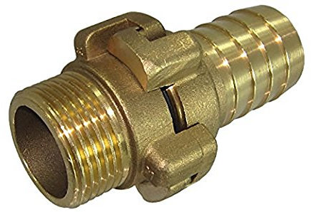 Montserrat Raccord Barcelone de laiton mâle-tuyau (1, Ø30 x 1)