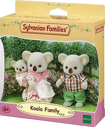 Sylvanian Families 5310 Koala Familie - Figuren für Puppenhaus, Mehrfarbig