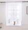 Lactraum Store bateau pour salon - Blanc transparent - Brodé - Vintage - 50 x 180 cm (l x H)