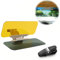 Car Sun Visor, Day and Night Anti Glare Visor,2 in 1 Polarized Sun Visor for Clearer Vision and Safety Driving,HD UV Filtering Eye Protector Car Accessories for Car, SUV, CRV, Vans