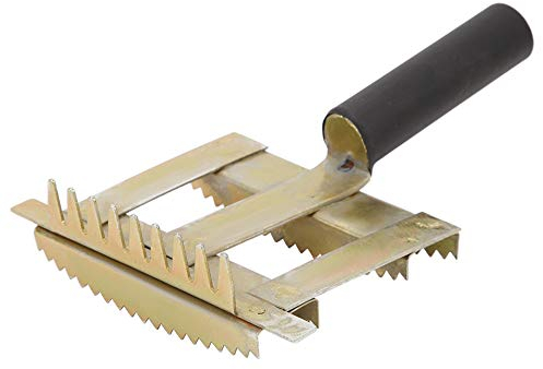 Peine para muda de ganado, cepillo de aseo Peine para muda de ganado Ganado Vaca Toro Cepillo para el cabello Antipruriginoso Grada Rastrillo Herramienta de aseo para la cría de animales Caballos Gana