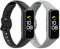 MoKo 2 Pezzi Cinturino Compatibile con Samsung Galaxy Fit 2, Cinturini Sportivo di Ricambio in TPE per Donna Uomo, Nero/Grigio