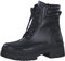 MARCO TOZZI Stivaletti Donna con Lacci in Pelle Zeppa, Black, 39 EU