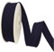TEXTEX = 20 mm Breites Schrägband. 50% Baumwolle und 50% Polyester. Stück von 10m - (Navy blau)