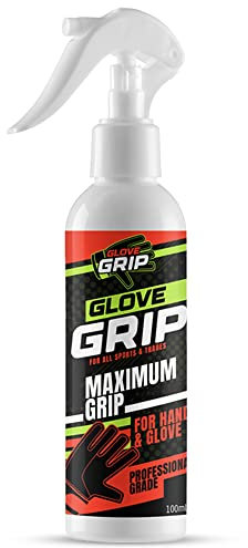 Glove Grip - 100ml - Goalkeeper Spray, Golf, Gym Chalk Liquid Chalk Replacement with No Messy Residue, Hand Grip Spray for Pole Dancing, Goal Keeper Glove Glue, Hand Grip Spray.