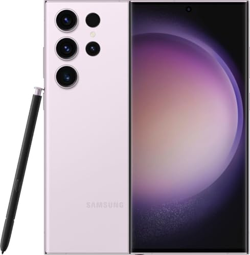 Samsung Galaxy S23 Ultra 5G SM-S918B/DS 512GB 12GB RAM, 200 MP Camera, Factory Unlocked, Global Version – Lavender