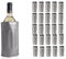 PACK OFERTA DE 25 Enfriadores de botella. Con cierre ajustado velcro. Ideal para Hostelería