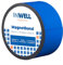 Inwell - Magnetband 50 mm in Farbe Blau auf Rol | 10 meter | NICHT Selbstklebend | Stark magnetisch | Magnetstreifen