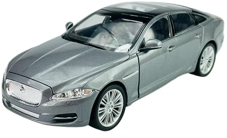 Welly Jaguar XJ X351 Limousine Silber Grau 2009 1/24 Metall Modell Auto Die Cast Neu im Kasten