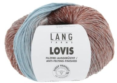 Lang Yarns Lovis 1119.0003 - türkis/ziegel