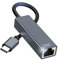 YUETUOL USB C auf Ethernet Adapter, Gigabit USB-C LAN Adapter (Thunderbolt 3/4) zu RJ45 Ethernet Netzwerkadapter Kompatibel für iPhone 15 Pro, MacBook Pro/Air, Galaxy S23, Dell, Switch
