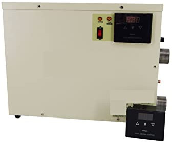 Chauffage de spa Piscine de piscine chauffage à température constante 9kw Écran tactile étanche chauffant extrême for la baignoire de la piscine SPA Tube chauffant efficace