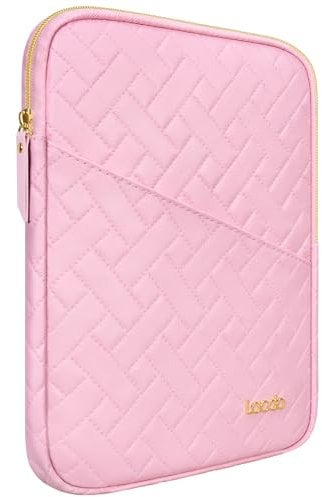 Lacdo Custodia Protettiva Borsa Tablet per 11 iPad A16, 11 iPad Air M3 M2, 11 iPad Pro M4, 10.9 iPad, 11 iPad Pro, 10.2 ipad, 10.9 iPad Air 5 4, 10.5 iPad pro, Galaxy Tab A9+, Rosa Sakura