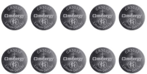 MZRAN 10/20/30Pcs CR3032 Batteria 3V Litio Coin Batteria per Telecomando Calcolatrici Termometri Elettronici
