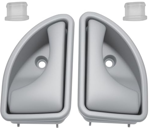 MospdyGear 8200259376 Lot de 2 poignées de porte intérieure avant gauche/droite de rechange pour Renault Kangoo 1998-2010 Remplacement pour Renault Twingo 1993-2007 Remplace 8200247802 8200289434