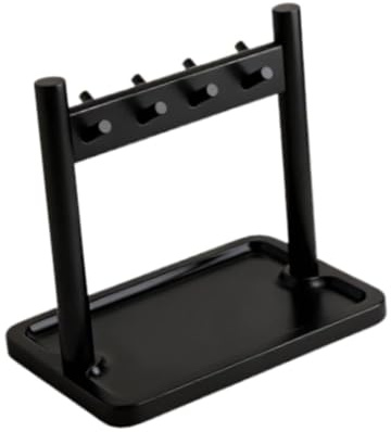 Sharplace Porte-clés en bois pour entrée, présentoir à bijoux suspendu, organisateur robuste fait main, plateau de rangement unique pour bureau ou salon, 21.5 X 14.5 X 20 Cm