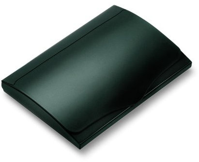 Philippi Visitenkartenetui - NOIR - schwarz verchromt glänzend