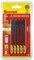 Starrett Wood Cutting Jigsaw Blades - 5 Pack BU310T Unified Shank Bi-Metal Saw Tapered Blade Clean Cuts - Compatible With Bosch Dewalt Hitachi Festool Milwaukee