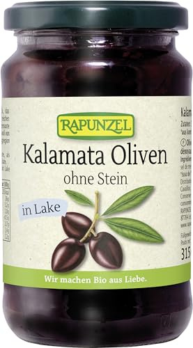 Rapunzel Kalamata-Oliven ohne Stein in Lake (315 g) - Bio