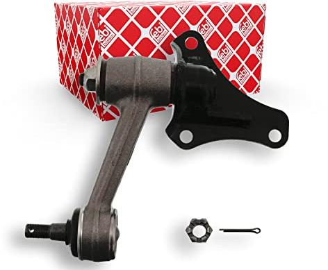 febi bilstein 41298 Lenkzwischenhebel mit Kronenmutter, 1 Stück | Kompatibel mit: MITSUBISHI PAJERO I, PAJERO I Canvas Top