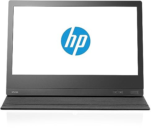 HP U160 D4T56AT#ABB 39,6 cm (15,6 Zoll) Monitor (USB, LED, 12ms Reaktionszeit) schwarz