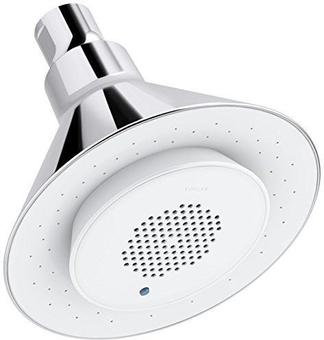 Kohler Moxie Bluetooth-Duschkopf mit 60 Wasserstrahlen und kabellosem Lautsprecher