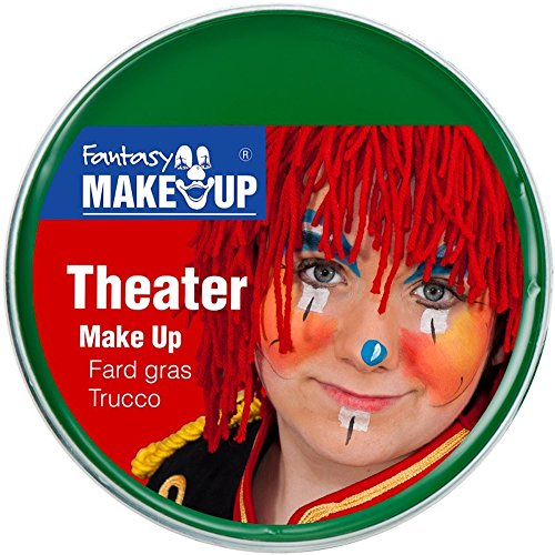 Festartikel-Müller Theater Make Up Farbe grün 25 g Fasching Halloween Schminke