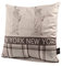 Beauty Scouts Kissen Zierkissen Sofakissen New York Lammfell-Optik 40x40cm