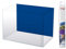 wave Double Background Blister, 60 X 150 cm, Black/Blue