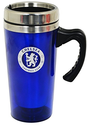 Chelsea FC Football Aluminium Travel Journey Mugs with Handle