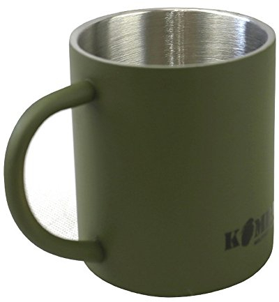 Military Forces Operational Stainless Steel Mug 330ml Olive Green - Military Personnel Cadets Camping Hiking Trekking D of E Expedition Fishing