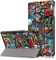 Xuanbeier Funda Carcasa Compatible con Samsung Galaxy Tab A 10.1 Pulgadas SM - T510 T515 2019 Versión Ultra Delgada con Función de Soporte, Graffiti