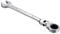 KATUR Chiave combinata a cricchetto 20 mm, chiave a cricchetto con testa flessibile, design industriale a doppio uso, utensile metrico professionale in acciaio al cromo vanadio