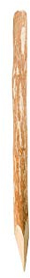 Zaunpfosten, Natur - Zaun Angespitzter, Holz-Zaunpfahl Rund Pfosten, Haselnuss Holz, Optional für Ihren Staketenzaun/Bauernzaun/Gartenzaun (H 160 cm)